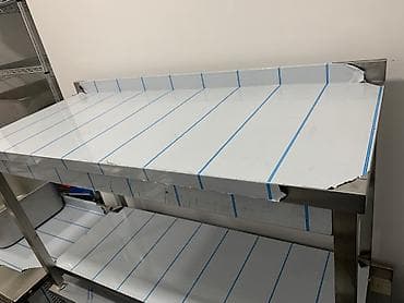 Paslanmaz stollar. Zavod istehsalı. İstənilən ölçüdə istehsal olunur