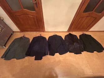 kisi pencekleri: Boz kostyum-50m Ölçüsü—52 Kişi üçlük kostyum – klassik boz rəng — 11