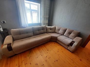 ev stullari: Künc divan, İşlənmiş, Parça — 3