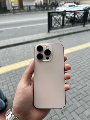 alfa: IPhone 16 Pro, 128 GB, Desert Titanium, Face ID — 1