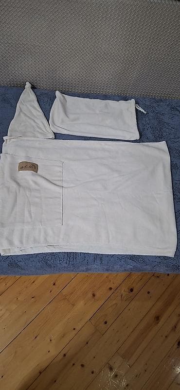 Kuma bebek daşıyıcı sling – krem rəng Xüsusiyyətlər: - Rahat və — 2
