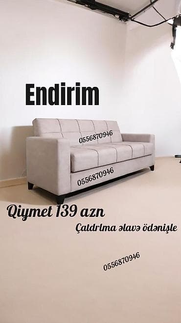 Divan, Yeni, Açılan, Bazalı, Parça, Ödənişli çatdırılma