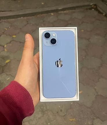 iphone 5 's: IPhone 13, Голубой, Face ID — 1