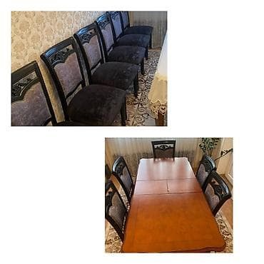 heyet gulleri instagram: F54Açılan mohkem masa + 6 stul dest ideal veziyetde 400 AZN unvan yeni — 1