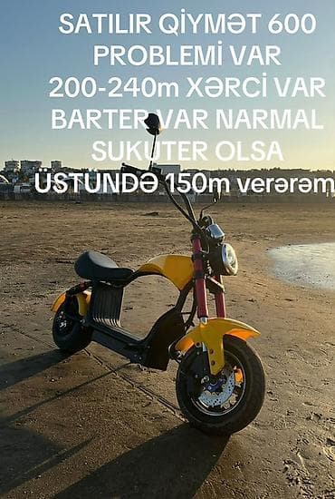 elektrik pompa: Elektrik skuter – şəhər içi rahat və səssiz sürüş üçün — 1