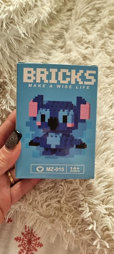 BRICKS konstruksiya dəsti – MZ-015 Lego - Mövzu: mavi koala fiquru