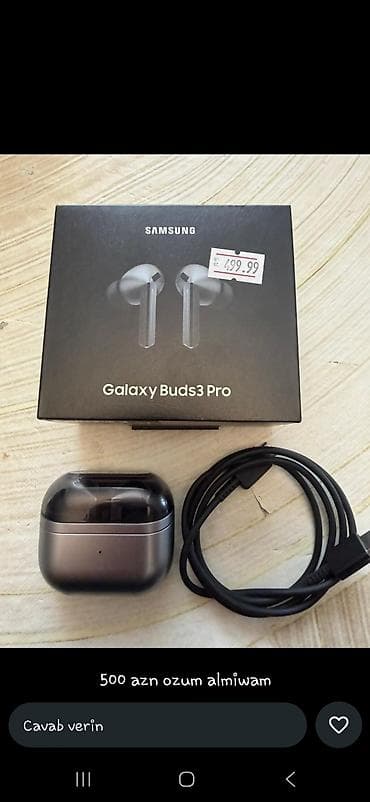 samsung qulaqciqlar: Simsiz (Bluetooth) Qulaqcıqlar, Samsung, rəng - Boz — 3