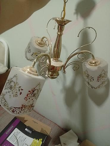 Çilçıraqlar: Çılçıraq, 3 lampa, Metal — 1