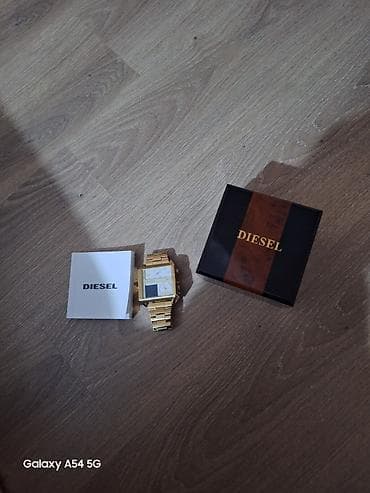 sensorlu saat: Qol saatı, Diesel, rəng - Qızılı — 5