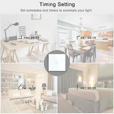 Tuya WiFi Elektriki Yandırıb Söndürmə Açarı 2 Düyməli Yeni — 6