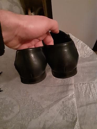 makasin qara: Ölçü: 40, rəng - Göy, Yeni — 4