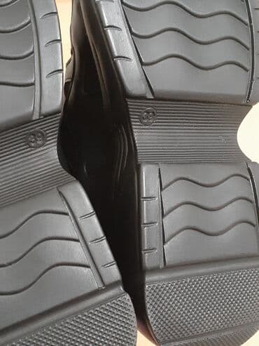 женские кеды сникерсы: Размер: 39, цвет - Черный, Новый — 5