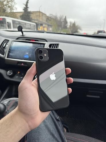 IPhone 11, 64 GB, Qara, Face ID