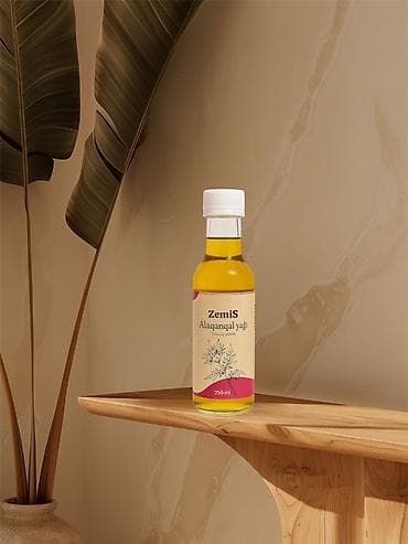 Məhsul: ZemiS Alaqanqal yağı – soyuq sıxım Həcm: 250 ml