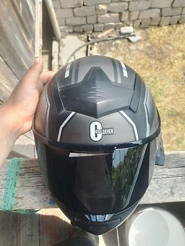 Motonəqliyyat: Məhsul: Moto dəbilqə (COOL SEVEN markalı) + xarici Bluetooth/interkom — 3