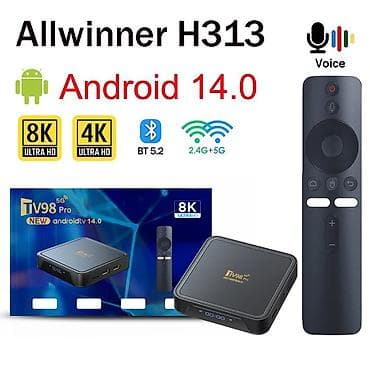 Kateqoriya: TV Box Brend: No Brand Model: Tv 98 Pro Təsvir: - Android lalafo.az -da Kateqoriya: TV Box Brend: No Brand Model: Tv 98 Pro Təsvir: - Android