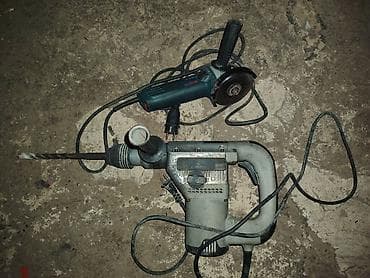 Ручные механические инструменты: İki alətdən ibarət dəst 1) Bosch bucaqyonan (UŞM) - Kompakt korpus və — 1