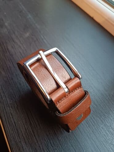 kişilər ucun dəri papaqlar və kepkalar: Kəmər, Təbii dəri, Yeni — 1