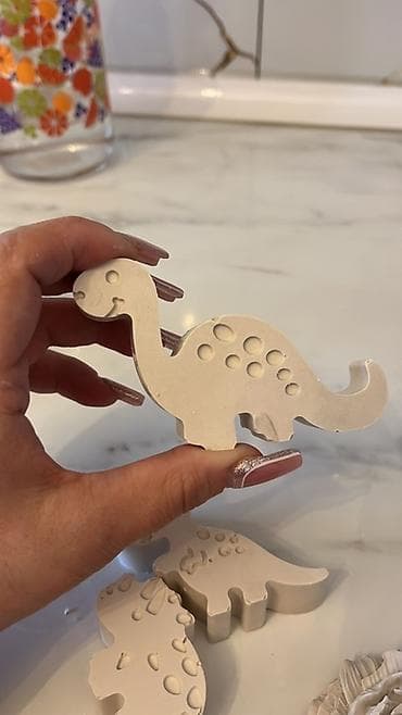 qilinc gulleri: Fiqur, Gips, rəng - Ağ — 6