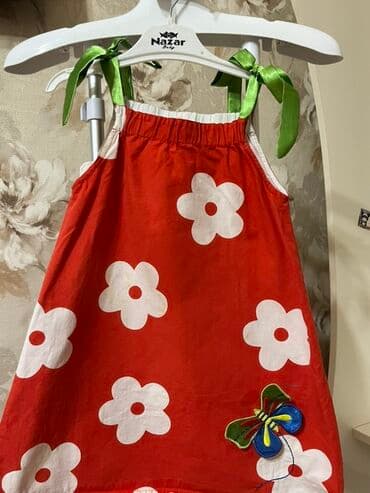 ağ don: 4 yaş Türkiyeden Denokidsden alınıb - Rəng: parlaq qırmızı fon — 2