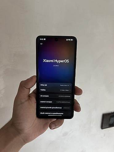 realme 8 pro ekran: Redmi Note 14, 128 GB, rəng - Qara, Barmaq izi — 6