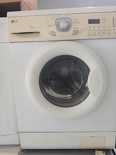 suseli soyuducu: Paltaryuyan maşın LG, 5 kq, Avtomat, Qurutmasız — 1