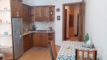 kiraye ev 7 mkr: Nərimanov, 2 otaq, 15.7 m, 70 kv tam əşyalı mənzil kirayə verilir — 10