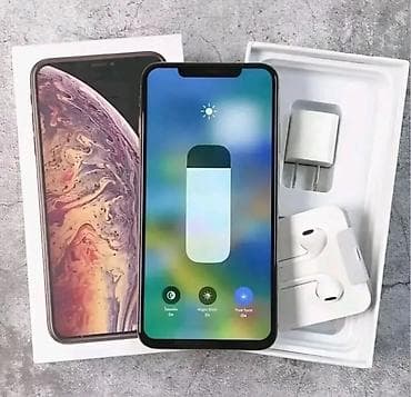 iphone xs max kredit: IPhone Xs, 256 GB, Matte Gold, Zəmanət, Face ID, Sənədlərlə — 5