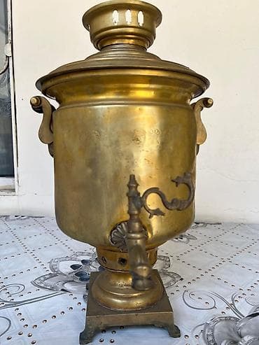 mis samovar satilir: Misin samovar – bürünc gövdəli, klassik rus üslubunda. Xüsusiyyətlər — 2