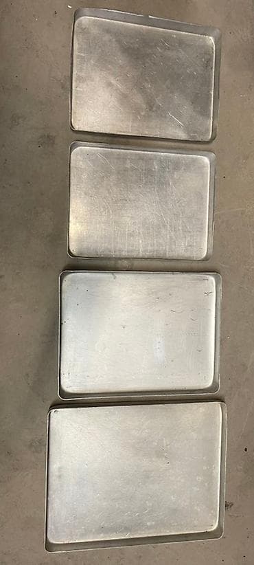 granite tava: Şirniyyət qəlibləri, rəng - Boz, Metal — 1