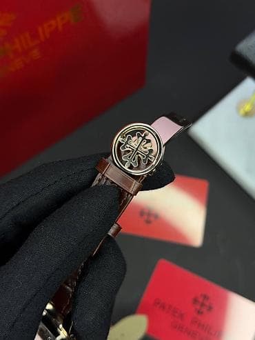 Patek Philippe üslubunda klassik kişi qol saatı - Korpus: parlaq — 3