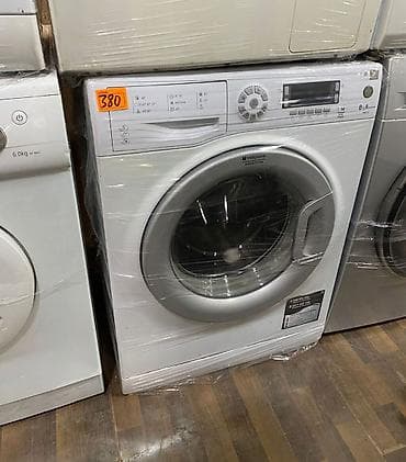 Soyuducu Paltaryuyan televizor vitrinlerin satış mərkəzi: Hotpoint Ariston önyükləməli paltaryuyan maşın - Yük: 8 kq - Enerji