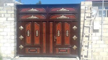 heyet qaplari: Darvazalar, Həyət üçün, Yeni, Mexaniki, Ödənişli çatdırılma, Rayonlara çatdırılma, Ödənişli quraşdırma — 21