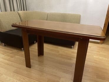 mdf material qiymeti: Klassik masa, İşlənmiş, MDF, Dördbucaq masa — 2