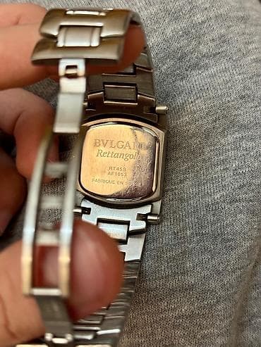 Смарт браслеты: Б/у, Наручные часы, Bulgari, цвет - Черный — 2