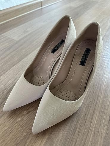 Bej stiletto — az istifadə olunub 🤍 Zərif bej/nude rəngli, sivri — 3