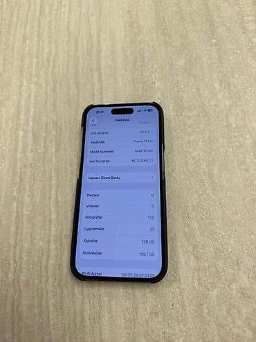 iphon 1: IPhone 14 Pro, 256 GB, Deep Purple, Simsiz şarj, Face ID — 3