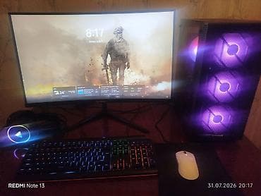 Core i5 14400F Ram 32GB DDR5 1 TB SSD 1TB HDD Videokart Geforce RTX