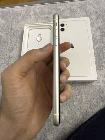 iphone 11 sade: IPhone 11, 128 GB, Ağ — 4