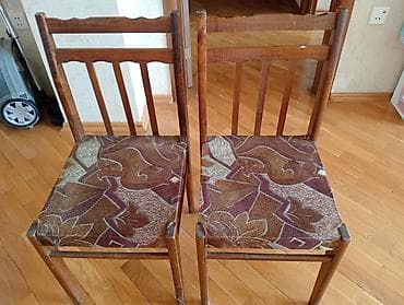 Mətbəx üçün, Qatlanmayan, Stul