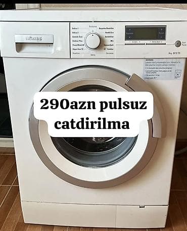 Siemens ön-yükləməli paltaryuyan maşın - Tutum: 8 kq - Model üzərində