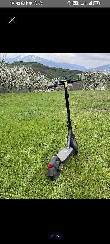 mini velo: Elektrik skuter - Şəhərdaxili rahat hərəkət üçün kompak təkərli — 2