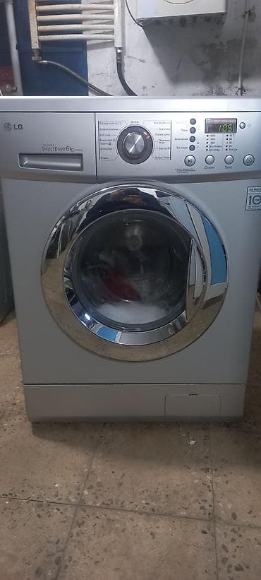 Услуги: LG paltaryuyan maşın – Inverter Direct Drive, 6 kq istənilən ünvana — 1