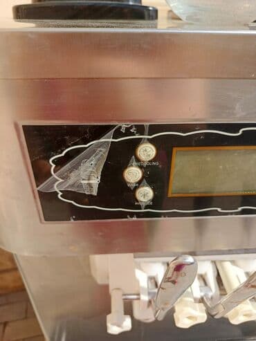 купить аппарат мороженого: Soft dondurma aparatı – paslanmayan poladdan korpus, üç kranlı paylama — 3