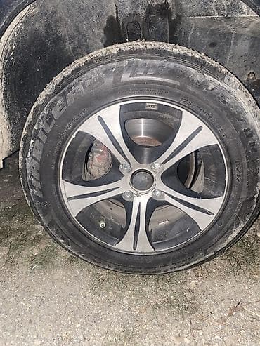 mercedes benz 208 d: Alüminium yüngül lehimli disk və təkər komplekti - 4 ədəd 5-qollu — 2