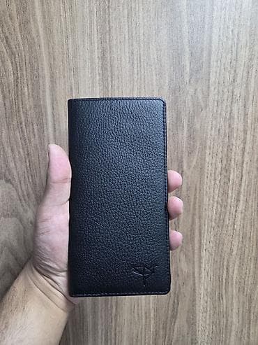 tebii daş: Garbalia brendinin uzun ölçülü kişi pulqabısı - Material: qara — 1