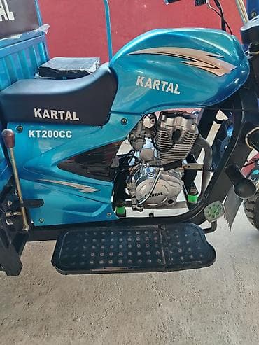 yanacaq ceni satilir: Kartal KT200SC üçtəkərli yük motosikleti - Güclü benzin mühərriki — 7