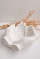 divar fiqurlari: Fiqur, Gips, rəng - Ağ — 17