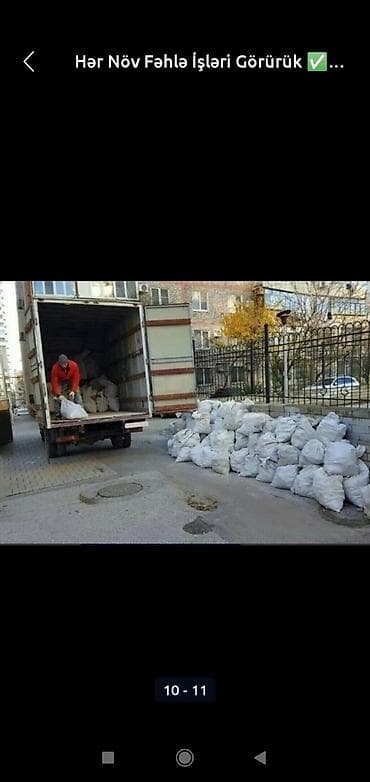 Hər cür işə gedirik : söküntüyük daşıma, ev remontu, bünövrə qazma
