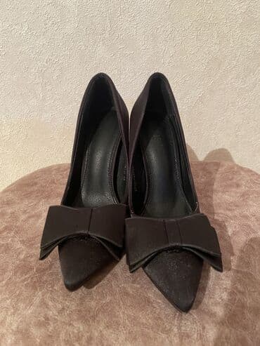 Tuflilər: Qadın ayaqqabısı – klassik qara stilettolar - Model: balerina stilinə — 3